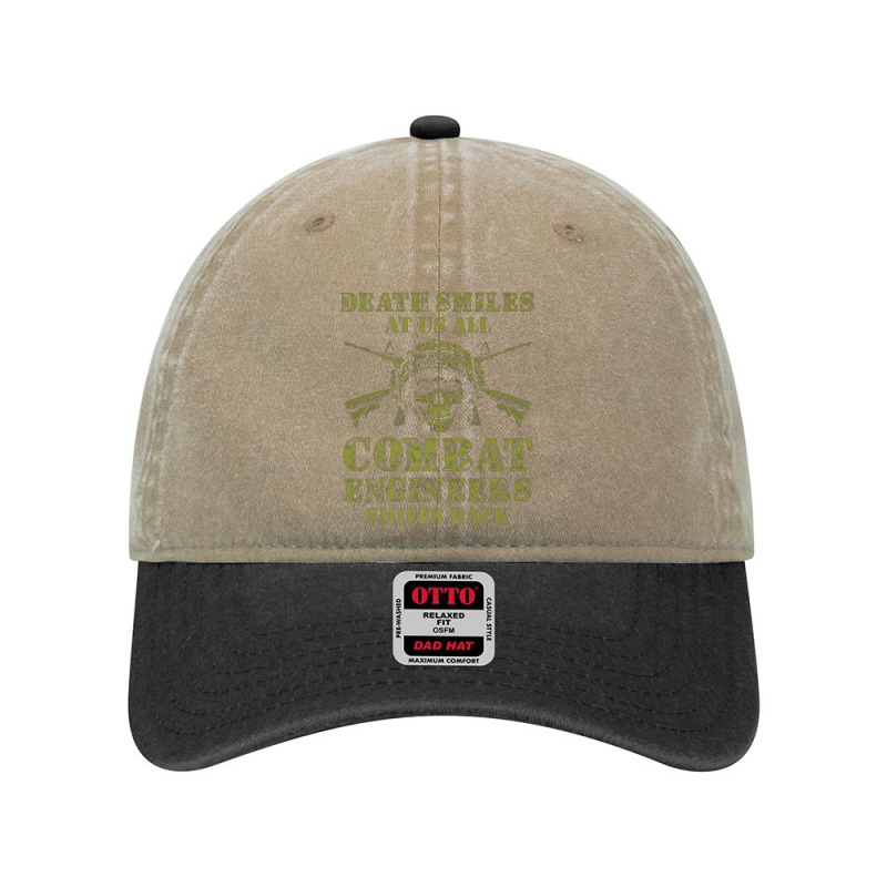 Combat Engineer Smiles Usa Military Sapper Premium Dyed Cap by MichaelBV | Artistshot