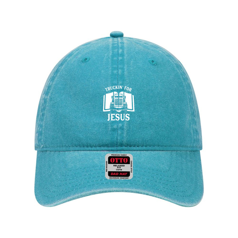 Christian Truck Driver Truckin' For Jesus Dyed Cap by TimothyBlakney | Artistshot