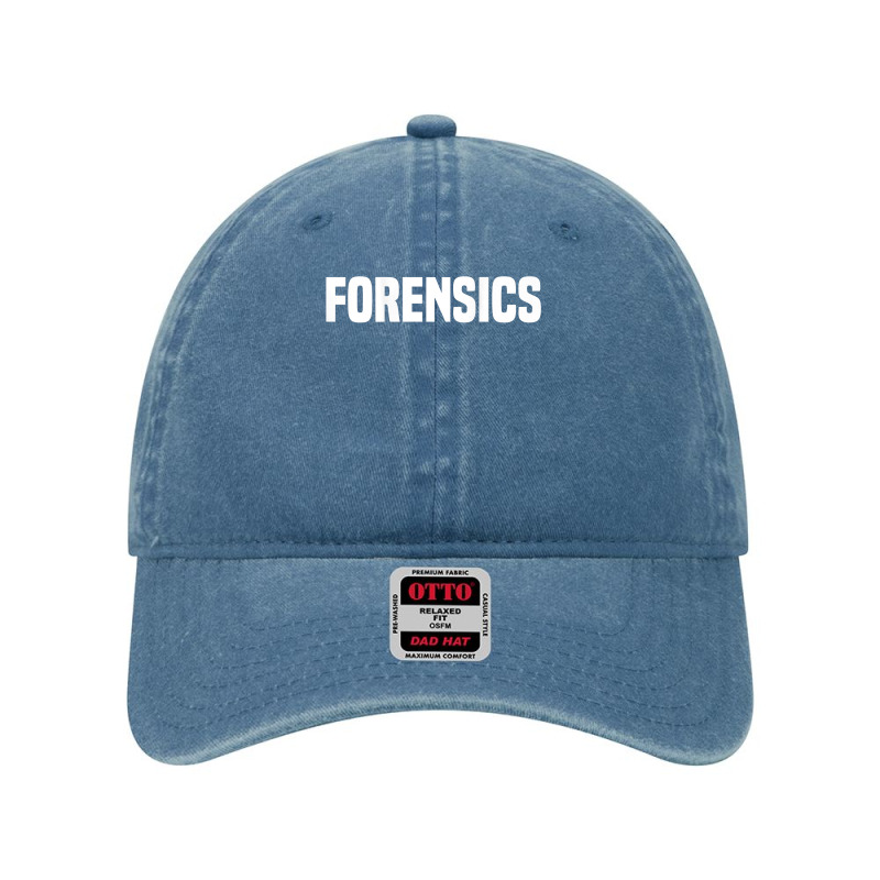 Forensics Crime Police Investigator Detective Policemen Duty Dyed Cap by LorettaSharron | Artistshot