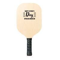 Fathers Day African American Father Black Parent Pickleball Paddle | Artistshot