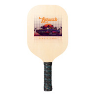 Berwick Pennsylvania Retro Vintage 80s 90s Muscle Cars Retrowave Aesth Pickleball Paddle | Artistshot