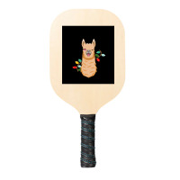 Fa La La La Llama Christmas Santa  Sleeveless Top Pickleball Paddle | Artistshot