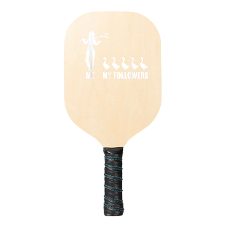 Me And My Followers Woman Ducks Duck Lover Pickleball Paddle | Artistshot