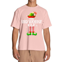 Hard Working Elf Matching Family Group Christmas Party T Shirt Urban Heavy T-shirt | Artistshot