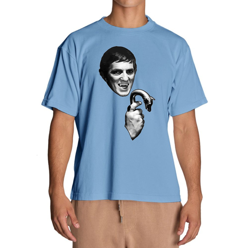 Dark Shadows Barnabas Collins Jonathan Frid Horror Halloween New T-shi Urban Heavy T-shirt by cm-arts | Artistshot