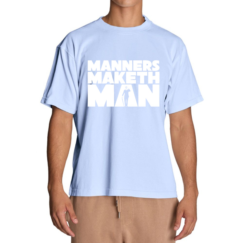 Manners Maketh Man Urban Heavy T-shirt by cm-arts | Artistshot