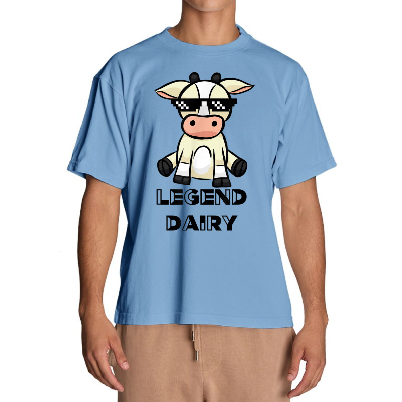 Cow Shirt - Legendairy - Cow Print Shirt - Pun Shirt Urban Heavy T-shirt | Artistshot