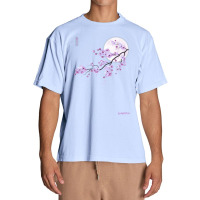 Japanese Purple Sakura Cherry Blossom Flower Urban Heavy T-shirt | Artistshot