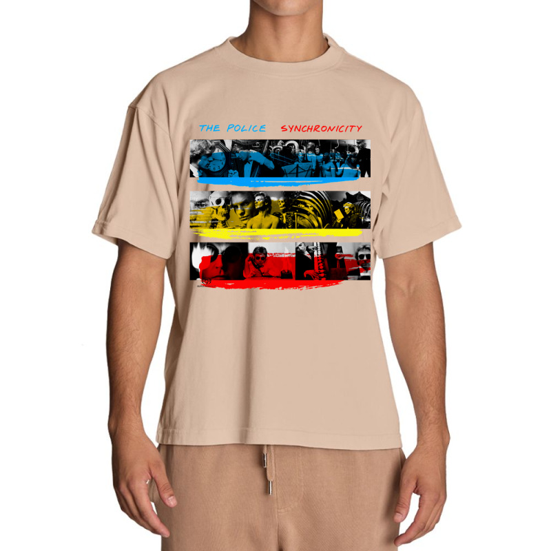 The Police Synchronicity Album Urban Heavy T-shirt by cm-arts | Artistshot