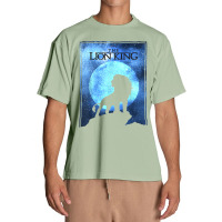 The Funny Lion And King Simba Night Sky Silhouette Urban Heavy T-shirt | Artistshot