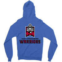 East Stroudsburg Warriors Zipper Hoodie | Artistshot