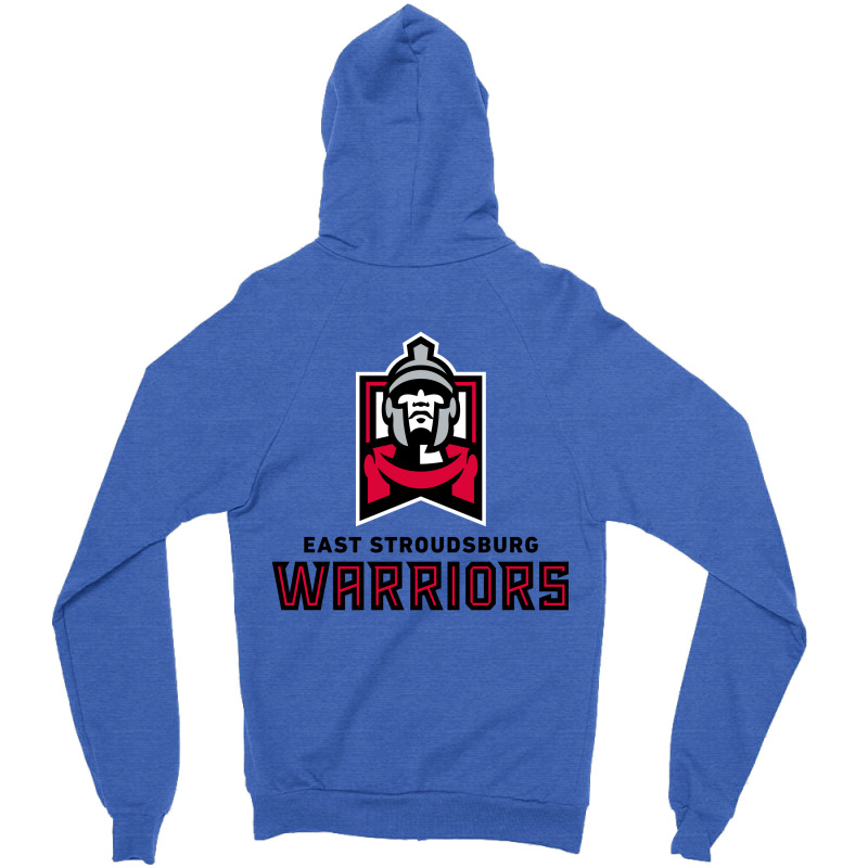 East Stroudsburg Warriors Zipper Hoodie | Artistshot