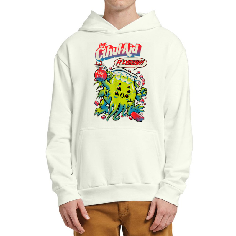 Hey Cool Cthulhu Aid R_lyeehh! Urban Pullover Hoodie by MireilleVienneau | Artistshot