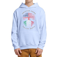 American Grown Italian Roots Italy Flag T Shirt T Shirt Urban Pullover Hoodie | Artistshot