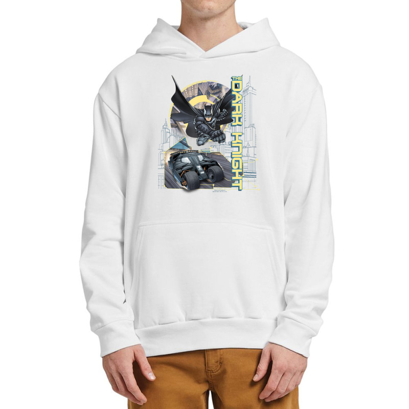 B.at.man Dark K.night City Is Safe Tonight Urban Pullover Hoodie | Artistshot