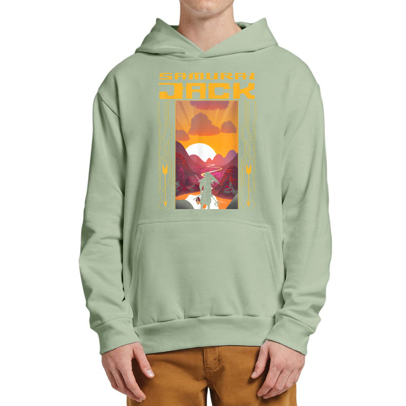 Samurai Jack Sunrise Urban Pullover Hoodie by SorenKim | Artistshot