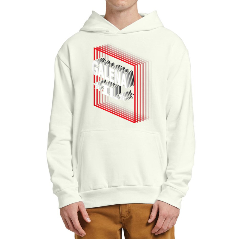 Retro Vaporwave Galena Illinois Il T Shirt Urban Pullover Hoodie by maecopaharo | Artistshot