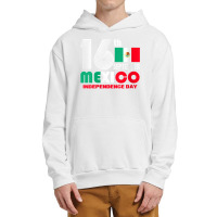 Womens Funny Mexico Pride Independence September 16 Mexican Flag V Nec Urban Pullover Hoodie | Artistshot