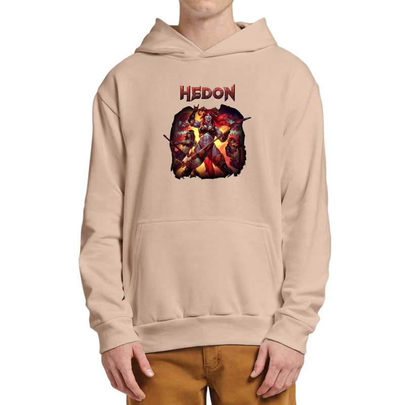 Hedon Album Cover Art (clothing Splash) Urban Pullover Hoodie | Artistshot