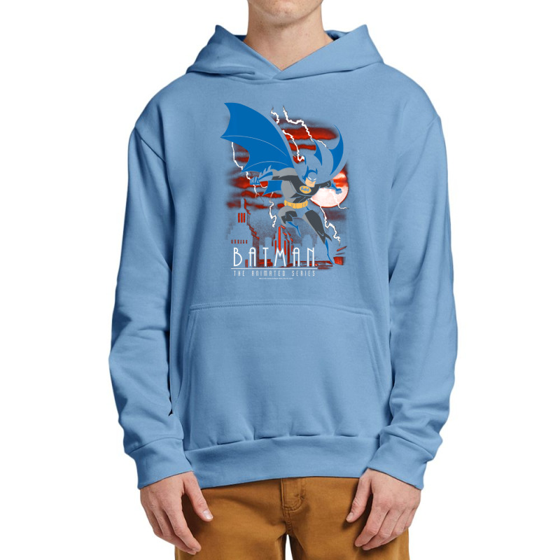 B.at.man Animated Lightning Strikes Longsleeve Urban Pullover Hoodie by beargoalcatcow | Artistshot