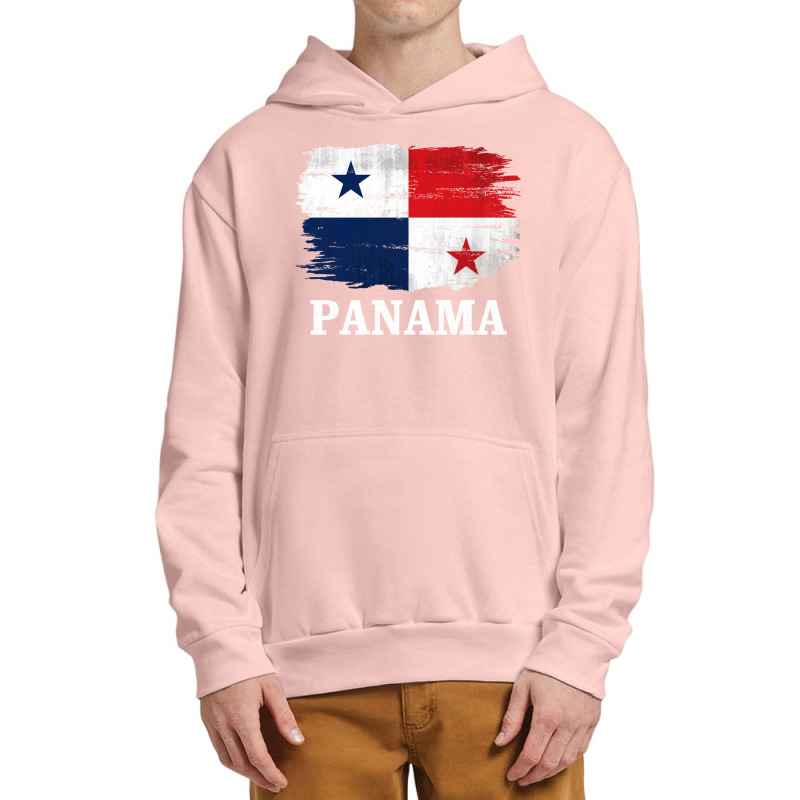 Vintage Panama Flag For Panamanian Gift Long Sleeve T Shirt Urban Pullover Hoodie by cm-arts | Artistshot