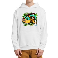 Sloth Weed Stoner Urban Pullover Hoodie | Artistshot