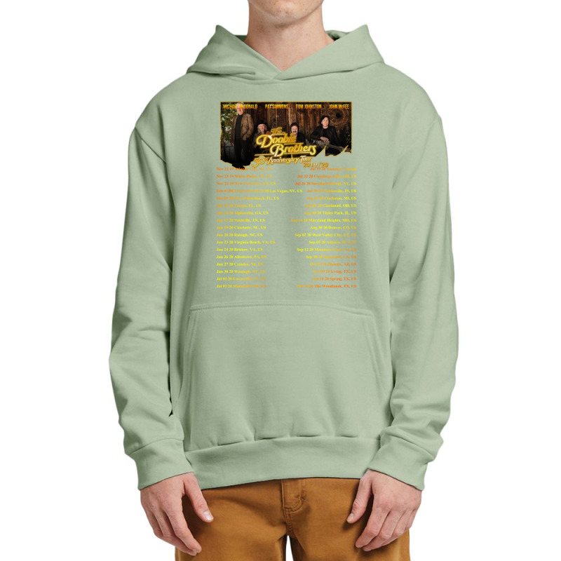 New The Doobie Brothers Tour 2019 2020 Urban Pullover Hoodie by fedaahmad830713 | Artistshot