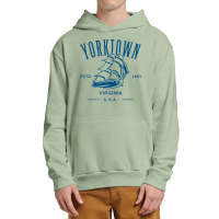 Yorktown Virginia Old Tall Sailing Ship Design Pullover Hoodie Urban Pullover Hoodie | Artistshot