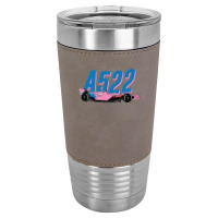 Alpine F1 Team Racing Car 2022 A522 Bwt Pink Special Livery Bahrain Gp Leatherette Tumbler | Artistshot