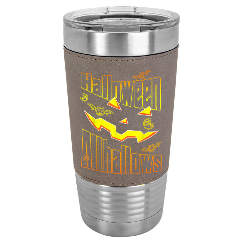 Funny Halloween Allhallows Halloween 2022 Leatherette Tumbler | Artistshot