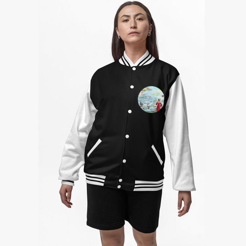 Foxtrot (circle Design) Bomber Jacket by cm-arts | Artistshot