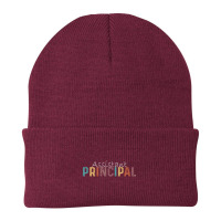 Assistant Principal Funny Job Title School Worker Vintage Beanie | Artistshot