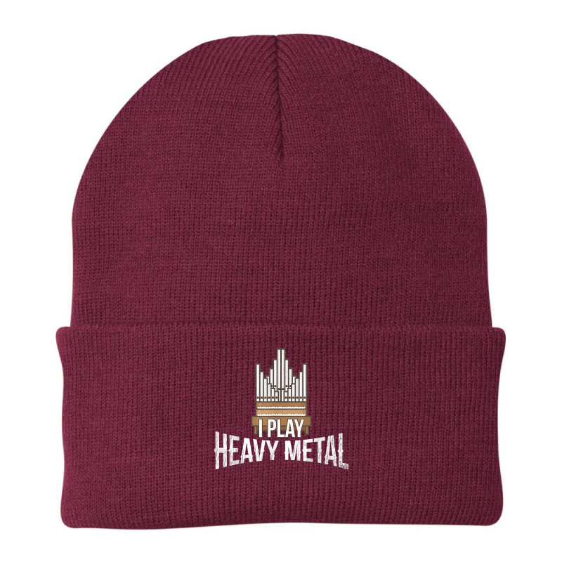 I Play Heavy Metal   Church Organist Pipe Organ Player T Shirt Beanie by puetzee | Artistshot