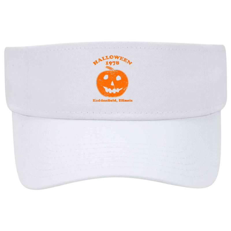 Halloween 1978 Holiday Spooky Gift Myers Pumpkin Haddonfield Visor Hat | Artistshot