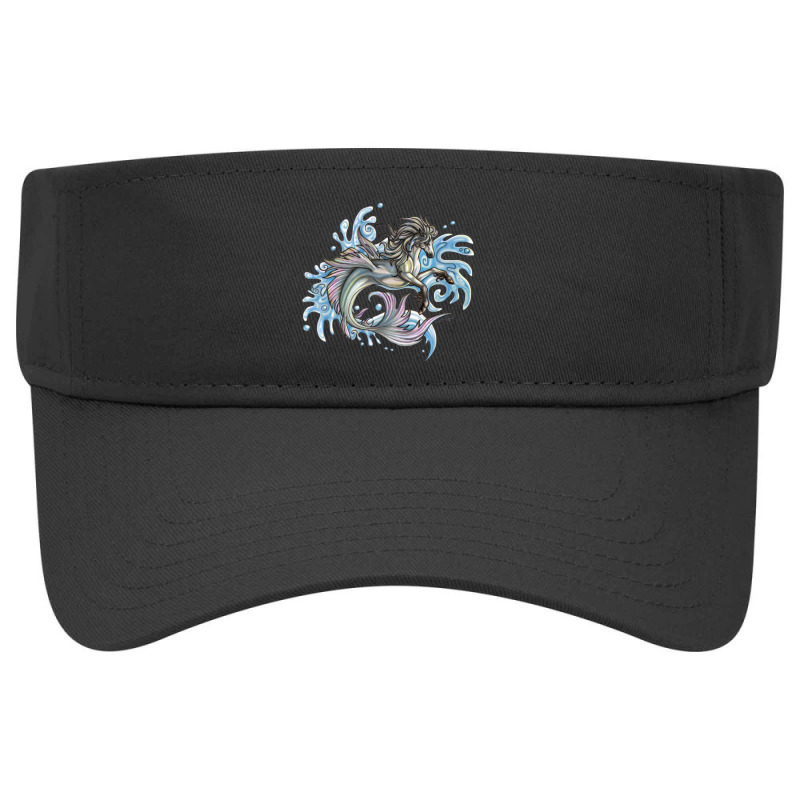 Marine Sea Horse Visor hat by QuaidXan | Artistshot