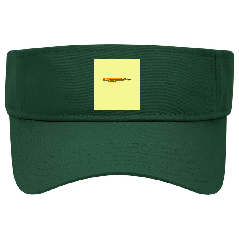 Hello Wisconsin Sleeveless Top Visor hat by cm-arts | Artistshot