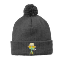 Graphic Picture  Batdad Retro Vintage Pom Pom Beanie | Artistshot