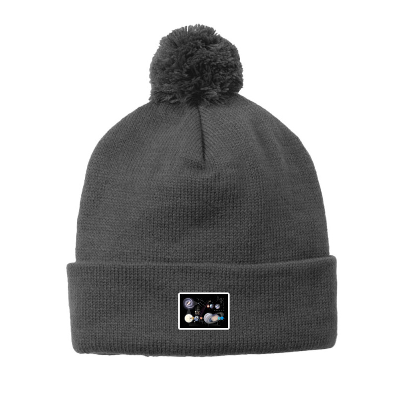 Crab Nebula No Text Only Pic 93399462 Pom Pom Beanie | Artistshot