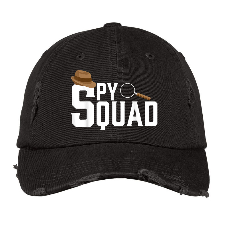 Spy Squad Police Crime Investigator Private Detective Team Vintage Cap by ThienThuong | Artistshot