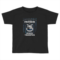 State Police Badge   Proud State Trooper Dad Toddler T-shirt | Artistshot