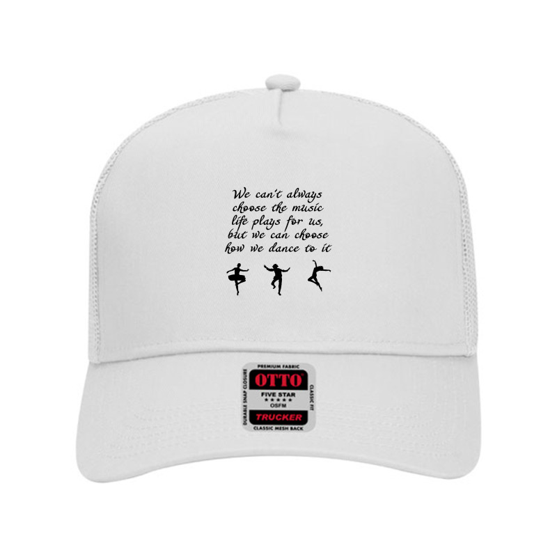 We Can't Always Choose The Music (1) Mesh Back Trucker Hat by Jeffrey_Insalaco | Artistshot