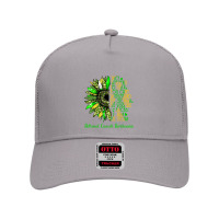 I'm The Storm Sunflower Leopard Adrenal Cancer Warrior Mesh Back Trucker Hat | Artistshot