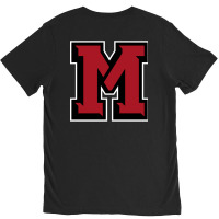 Mansfield Mounties V-neck Tee | Artistshot