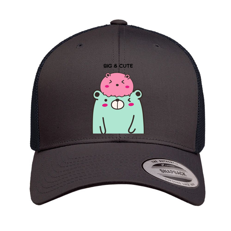 Big And Cute Retro Trucker Cap by SAM SOE | Artistshot