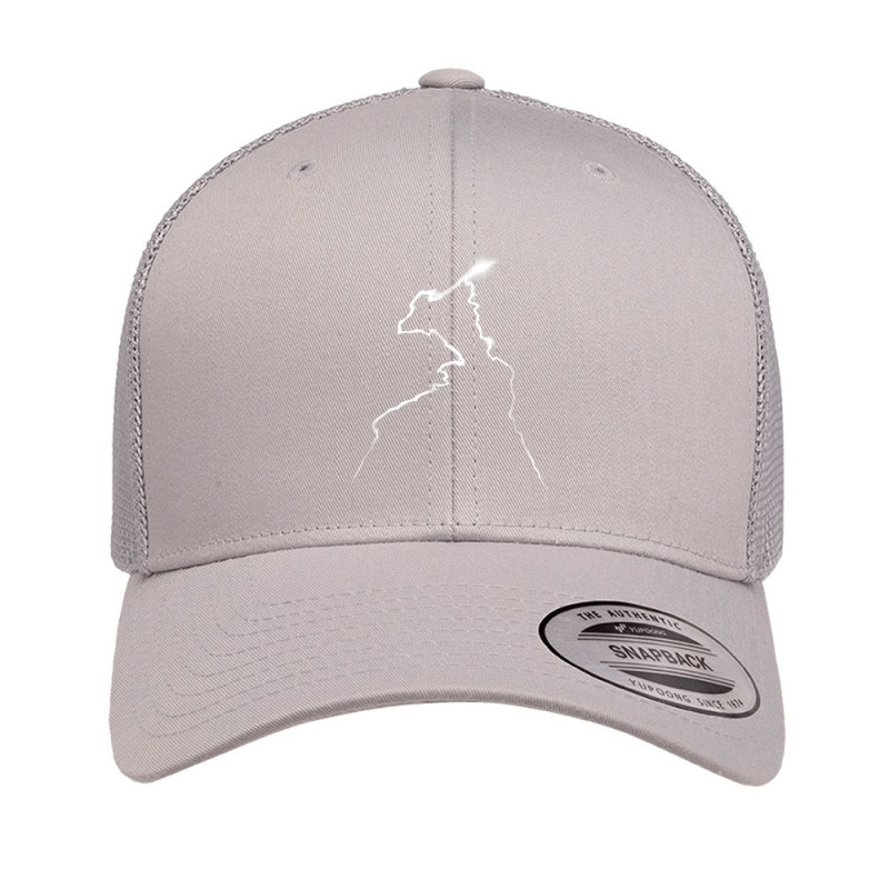 Lightning Shirt With A Lightning Bolt Shirt Graphic Design Retro Trucker Cap by hajarbor | Artistshot