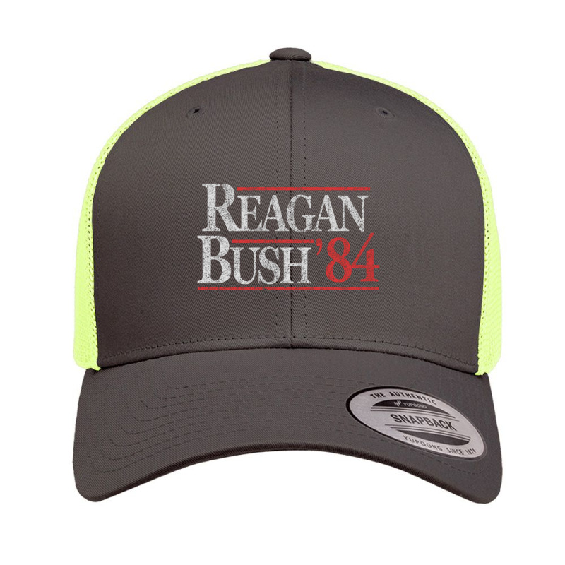 Vintage Reagan Bush 1984 Retro Trucker Cap by xirrotella | Artistshot