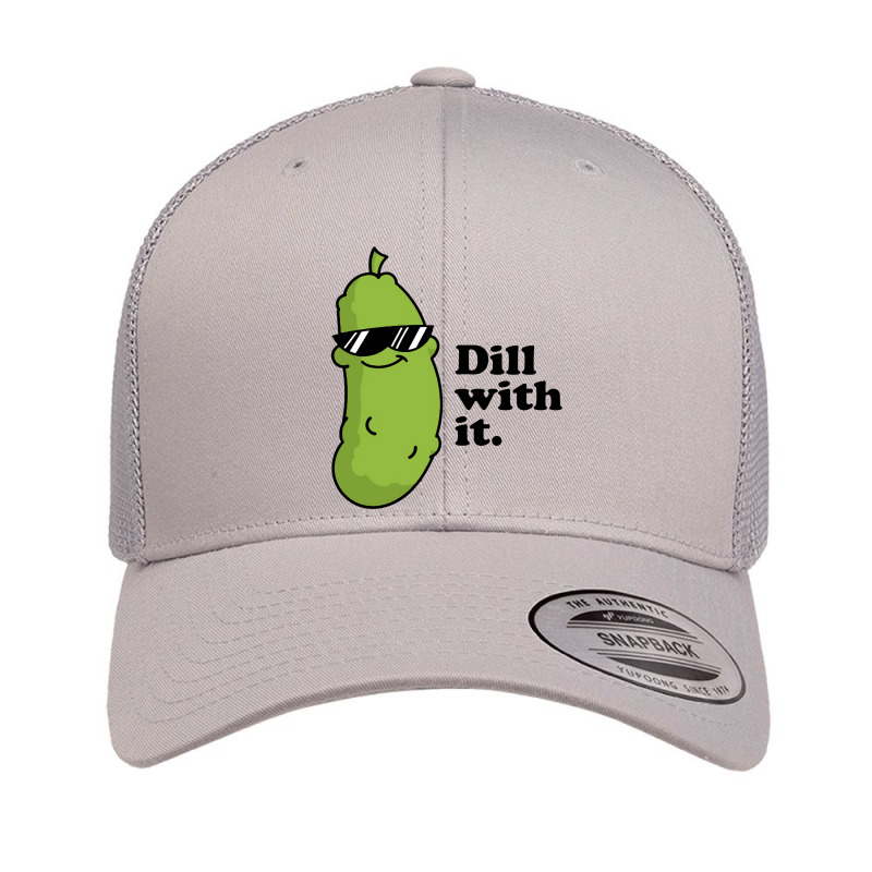 Dill With It Retro Trucker Cap by Aibon | Artistshot