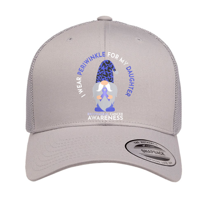 Womens I Wear Periwinkle For My Daughter Esophageal Cancer V Neck T Sh Retro Trucker Cap by naythendeters2000 | Artistshot