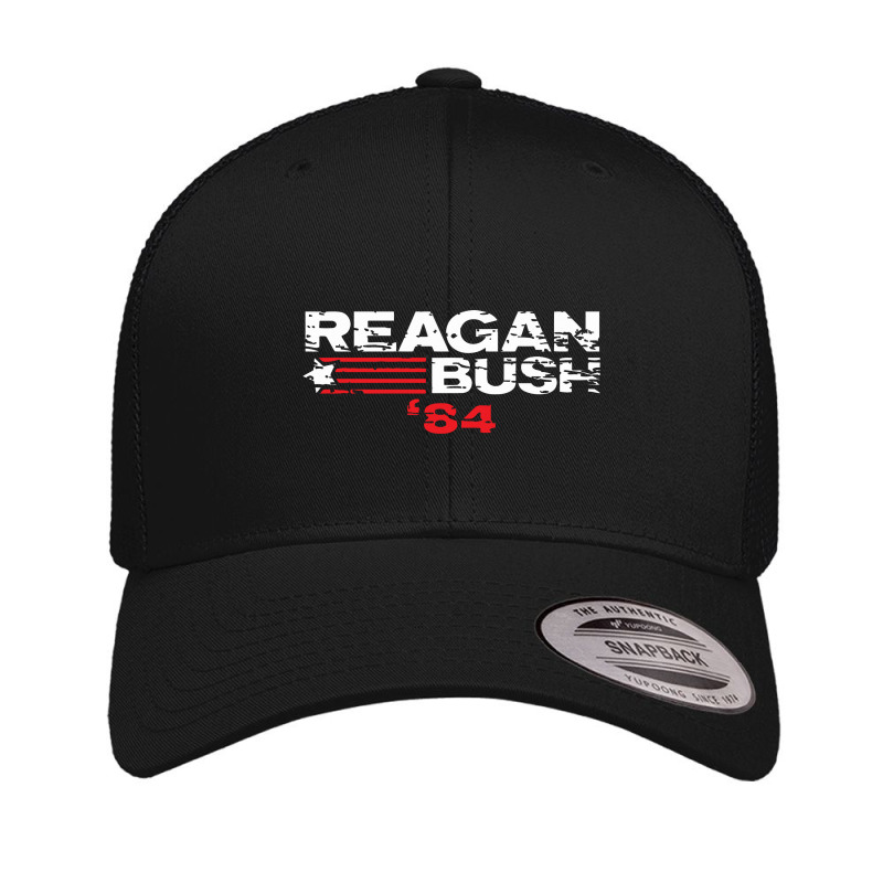 Reagan Bush Retro Trucker Cap by rahmatikan | Artistshot