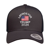 Latinos For Trump 2024 T Shirt Retro Trucker Cap | Artistshot